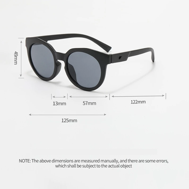 New Matte Children's Sunglasses Cross border Fashion Sunshade and UV Protection Baby Sunglasses