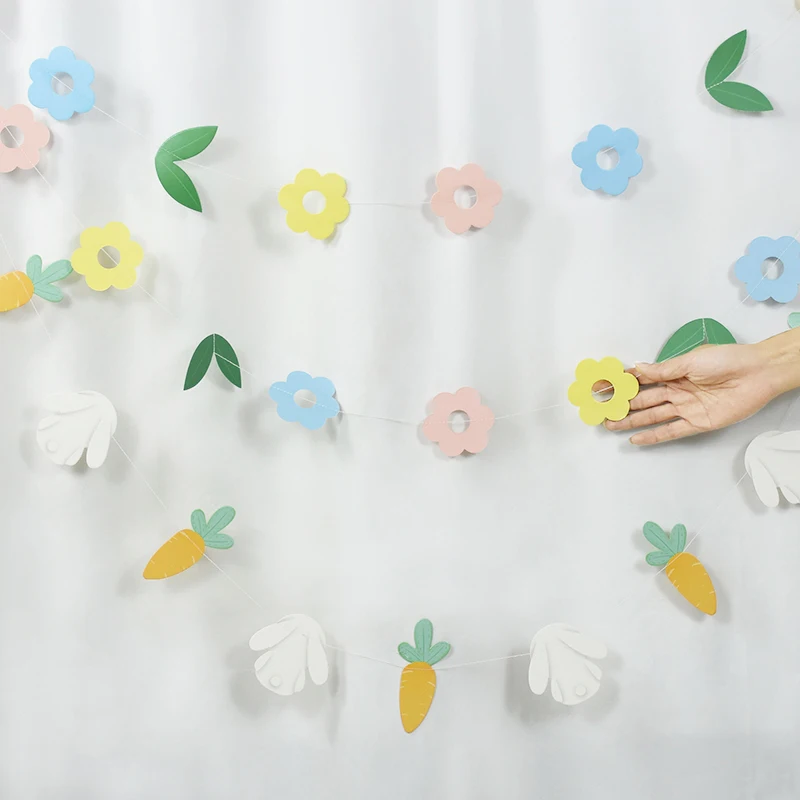 

1 Набор креативных пасхальных баннеров «сделай сам», пасхальные подвесные флаги, улучшающие атмосферу фестиваля, счастливые пасхальные баннеры, украшение для дома