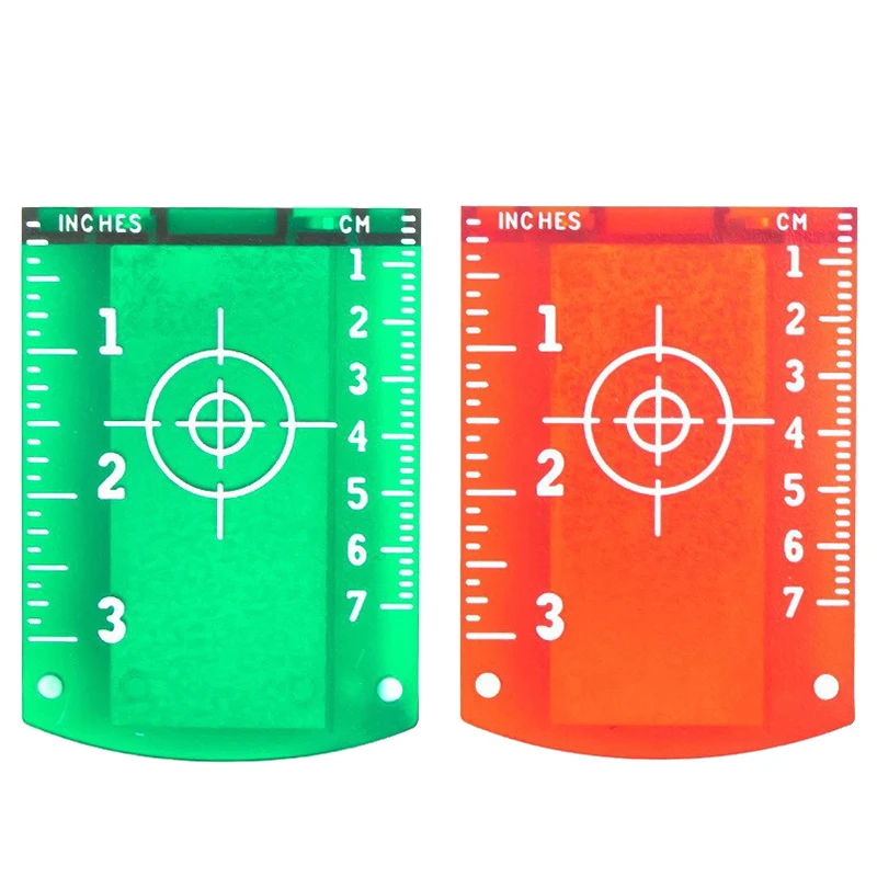 Lase Target Card Plate 10cmx7cm For Green Red Lase Level For Line Lasers Reflective Magnetic Plate 1pc