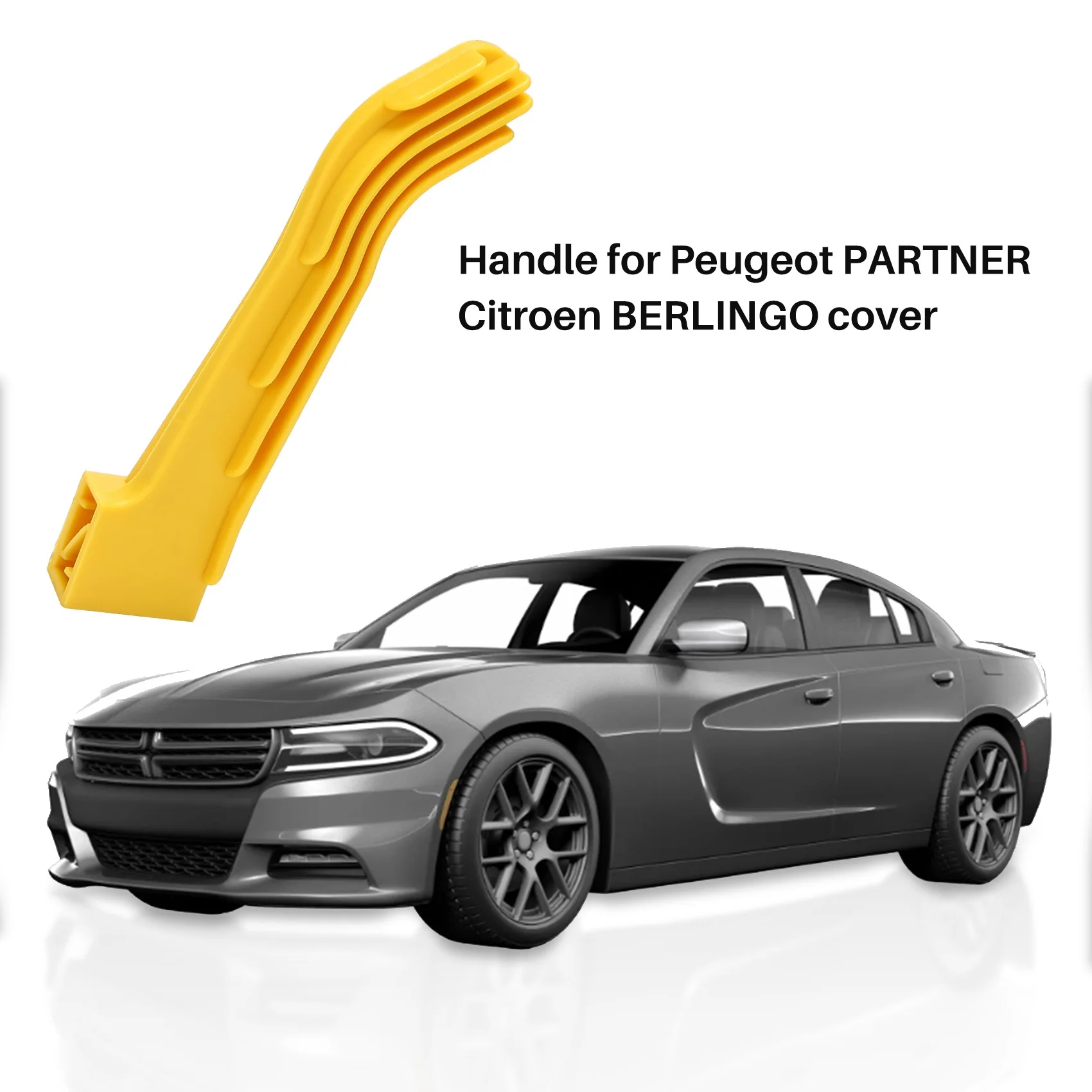 Fydun Manija De Captura De Bloqueo De Capó | Reemplazo 7934.E7 7934.C5 | Para Citroen Berlingo Y Peugeot Partner (2008+) | ABS Automotriz