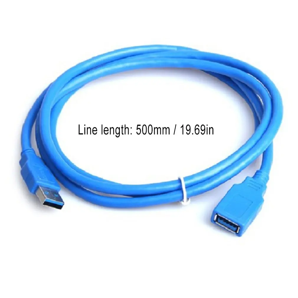 USB 3.0 A Male AM to USB 3.0 A Female AF USB3.0 Extension Cable  0.5m 1m 1.5m 3m for Laptop Mouse Keyboard Hard Disk Computer