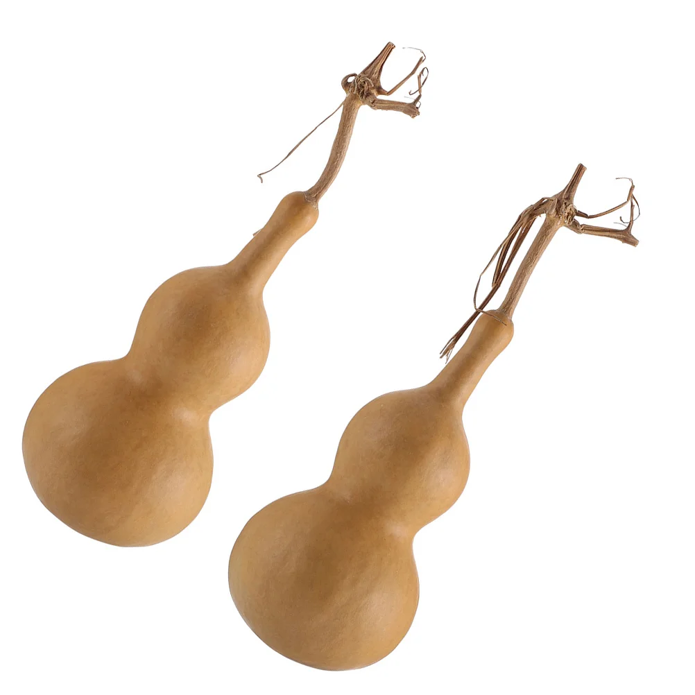 

Gourd Chinese Calabash Ornament Natural Decor Simulation Shape Hulu Ornaments Office Hanging Crafts Desktop Craft Water