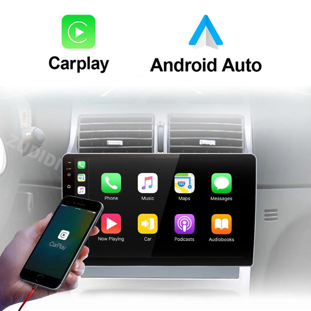 Radio para Auto Android 16 4G+WIFI Carplay para Peugeot 307 307CC 307SW 2004-2013 Multimedia Estéreo WiFi Video 2din 2 DIN CarPlay 3