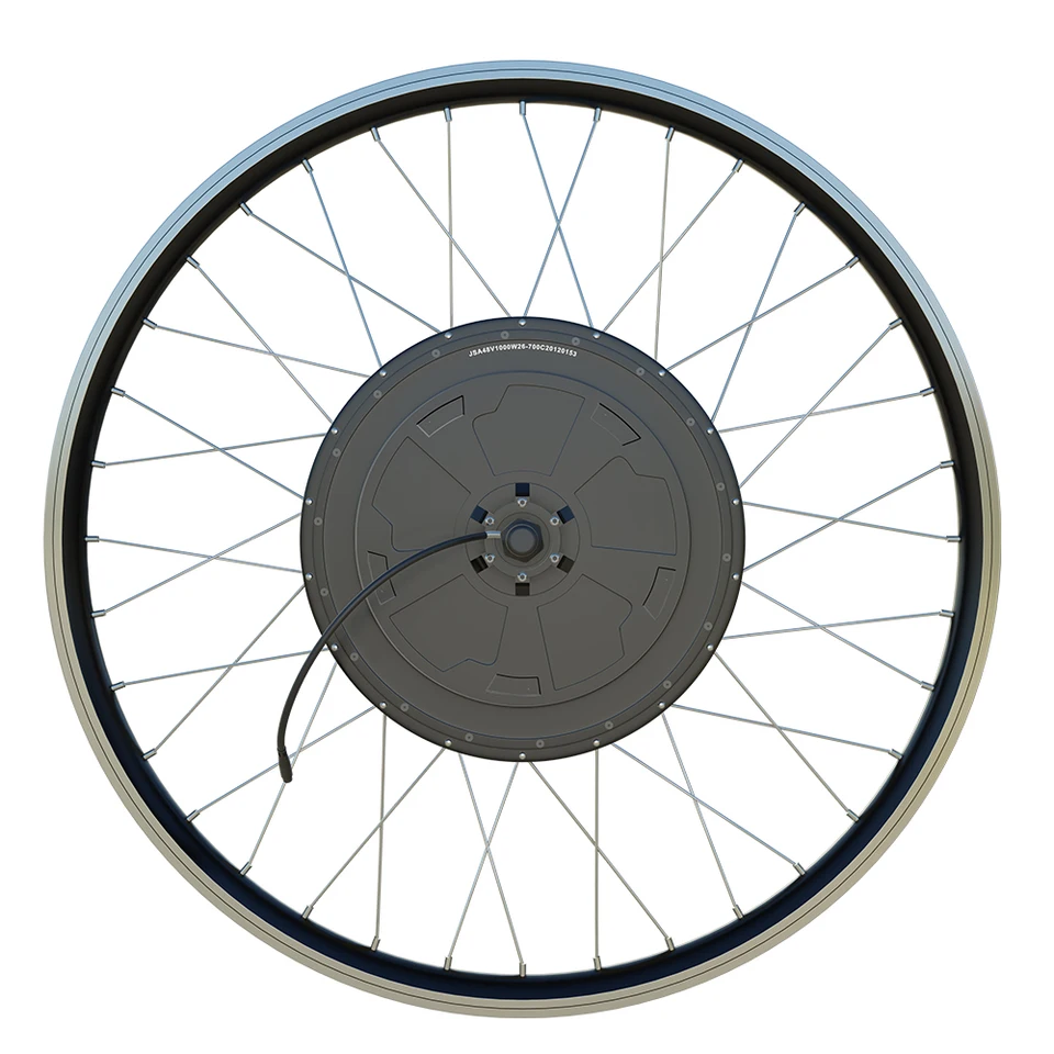 電動モーターホイール 48V 1000W 1500W 2000W リアブラシレスギアレス