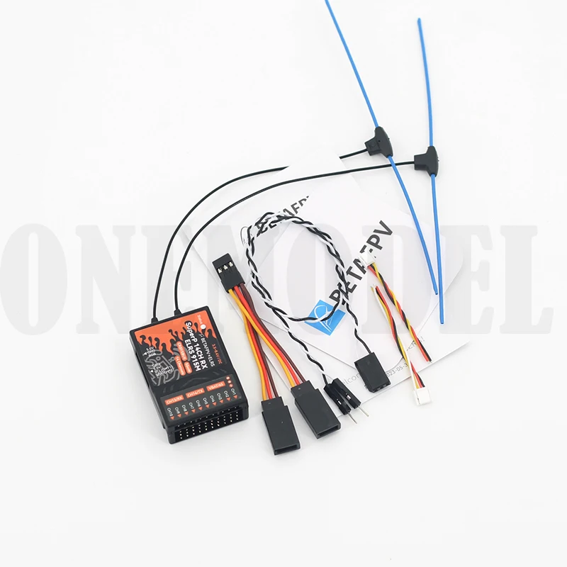 BETAFPV SuperP 14CH PWM Diversity Receiver ELRS 2.4Ghz/915MHz with Dual Antenna Dual Reception For RC FPV aircraft  Boats Drones 6