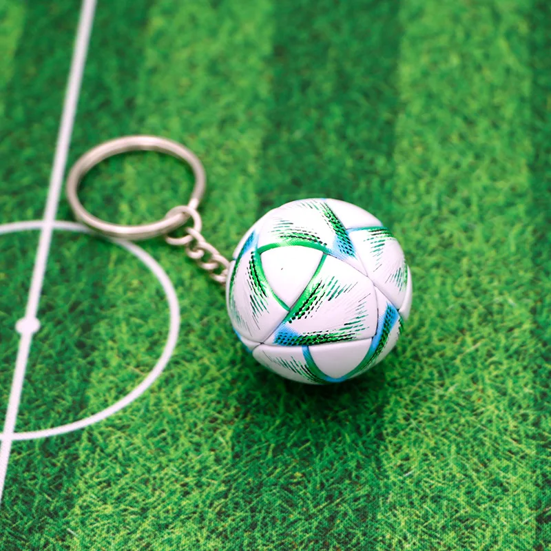 Handmade Doll Keychain 1pc Soccer and Football Keychain Set Perfect Souvenir and Gift for Sports Fans Backpack Accessories
