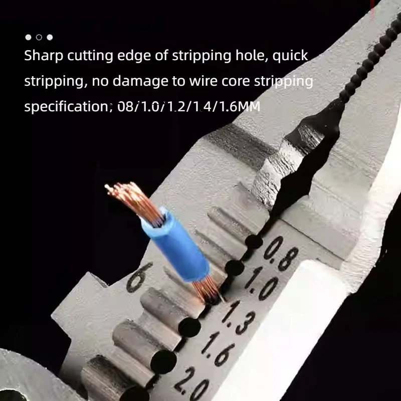 Multifunction turntable wire stripper Cutting Pliers Cable Stripper Cutter For Pressing Pliers Winding Wire Electrician Tools 3