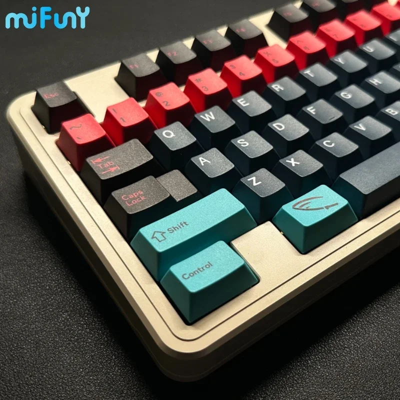 mifuny-gmk-neon-nights-keycap-161key-set-pbt-custom-keyboard-cap-cherry-profile-key-cap-per-accessori-per-tastiera-meccanica-regalo