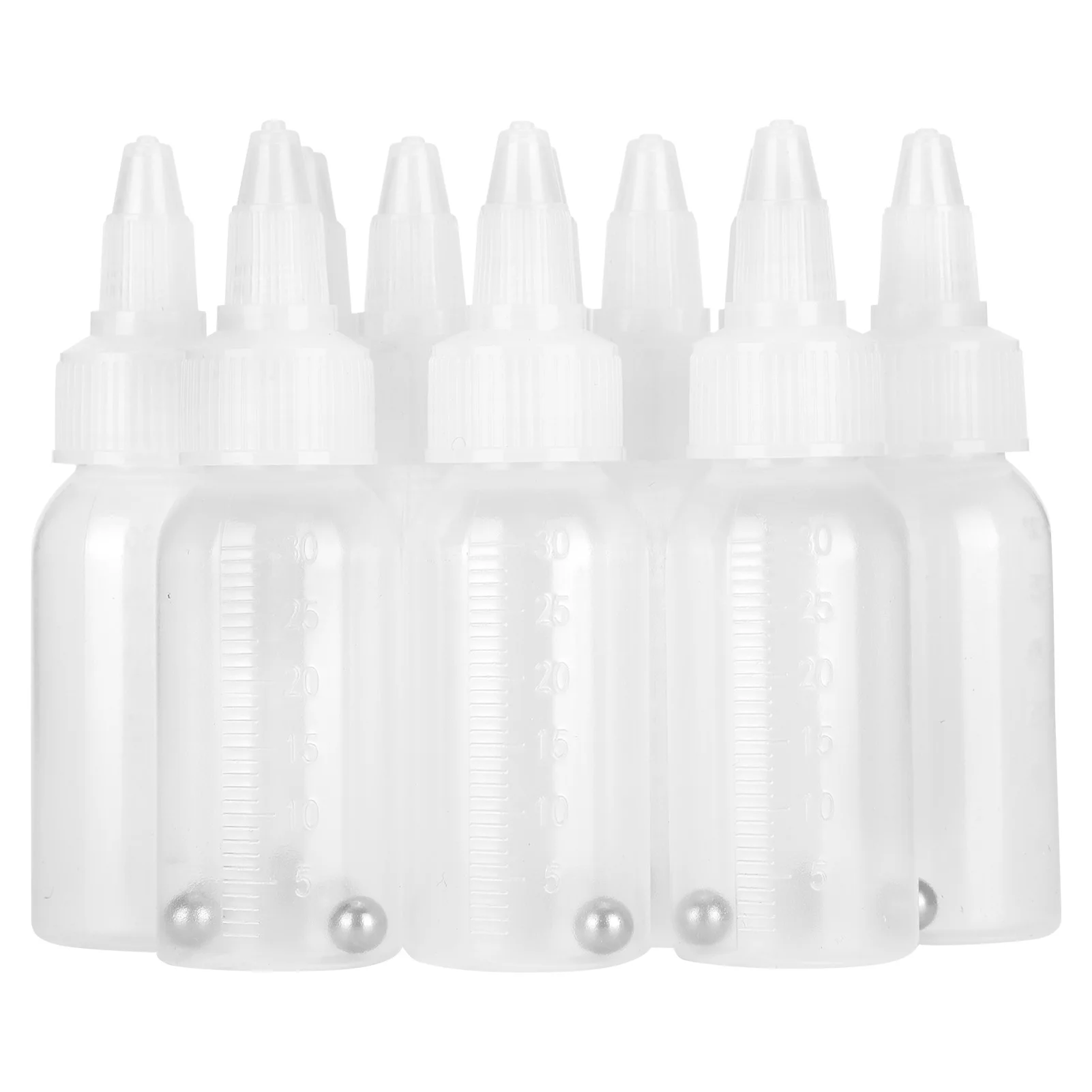 페인트 용기 30ml 빈 페인트병 내식성 스퀴트 안료 조미료 용기(스케일 포함) 스퀴트 안료병