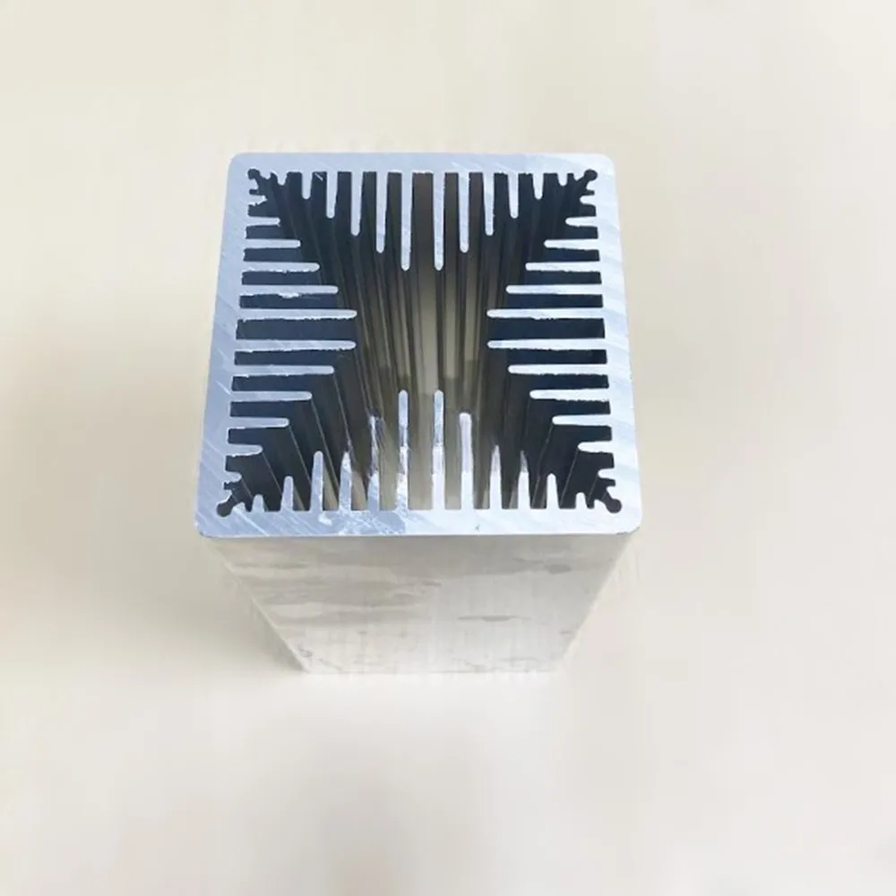 Mos tube radiator with fan wind tunnel heat dissipation