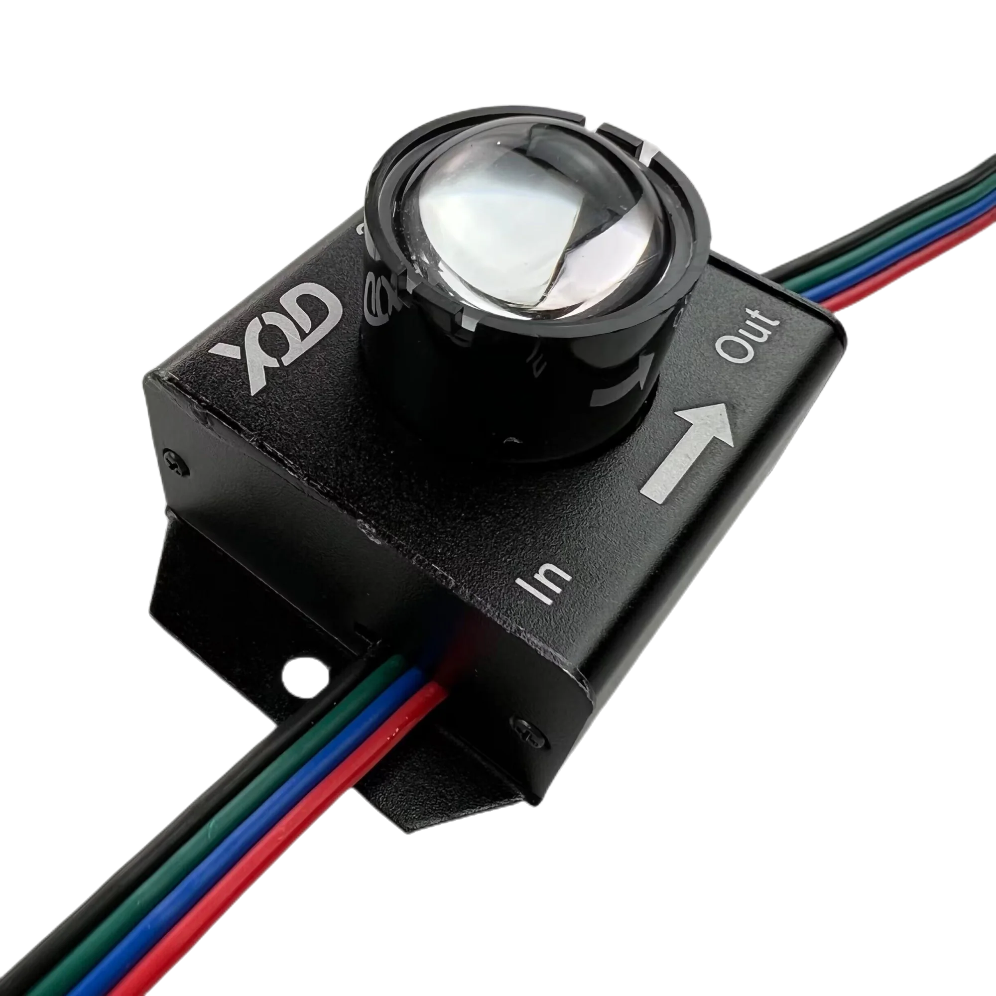 3W High Power LED UCS1903/WS2811 Controlled RGB Spotlight DC5V Addressable IP40 5 Degree Beam Angle