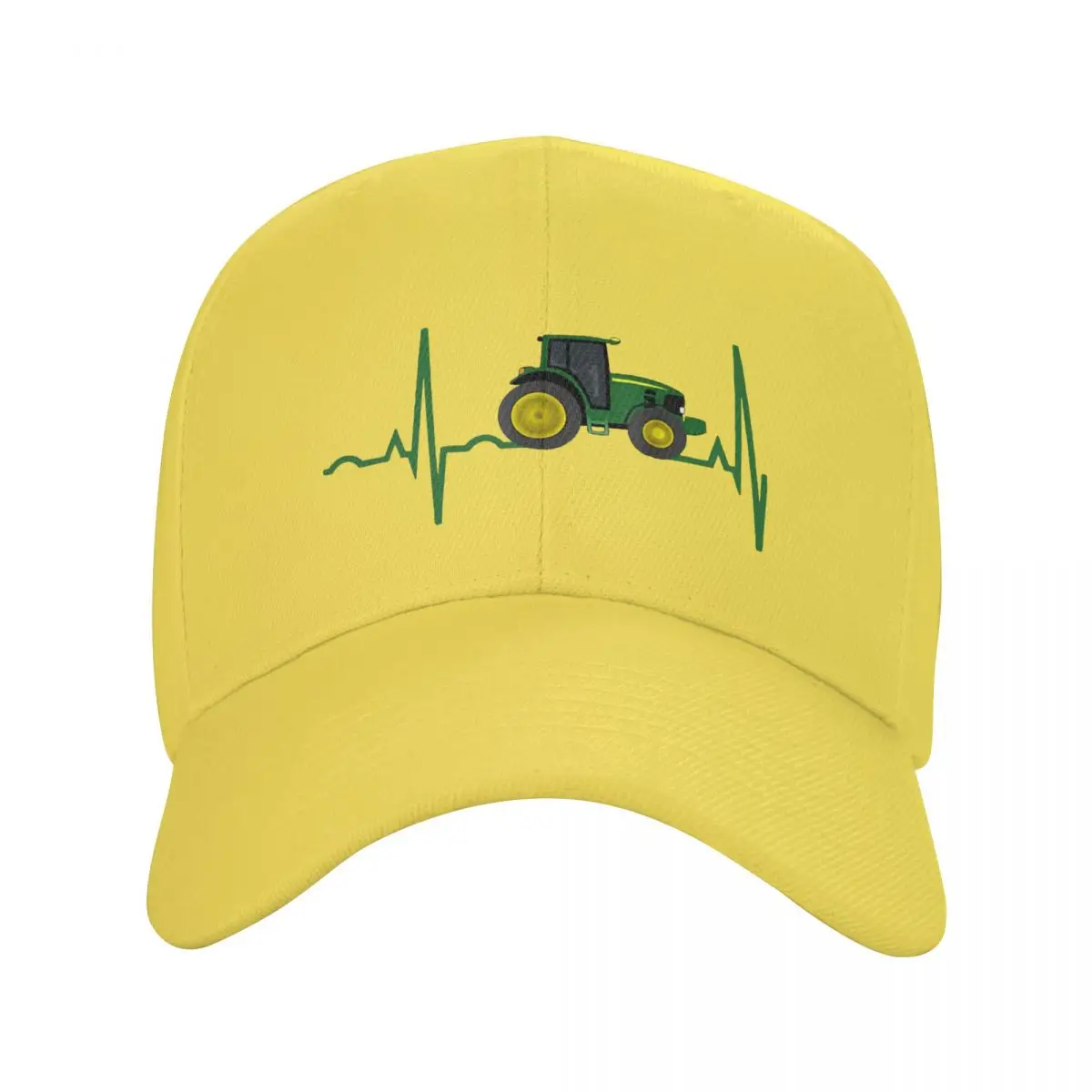 Cappello Da Baseball Per Bambini Con Stampa Trattore - Regolabile, Poliestere, Protezione Solare
