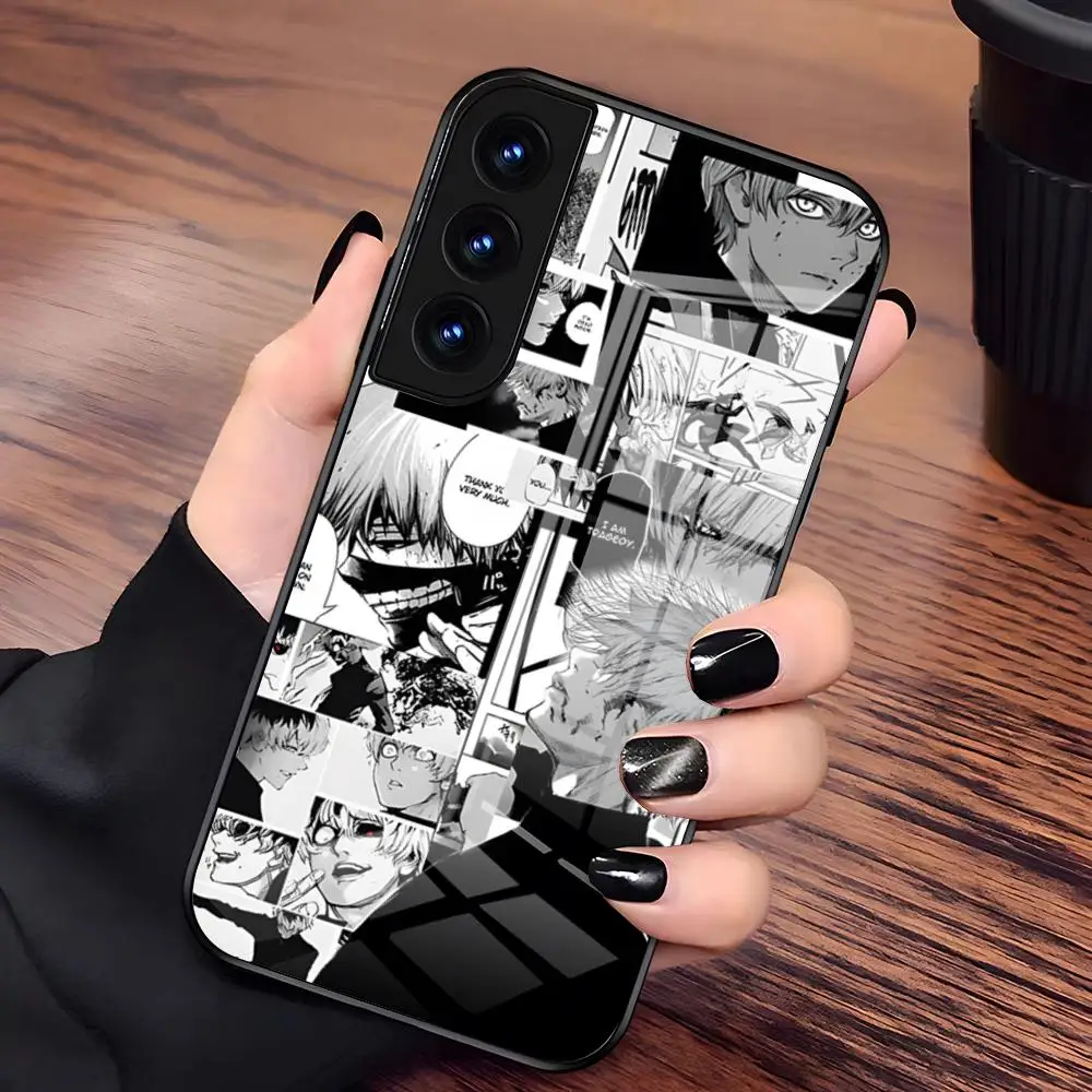 T-Tokyo Anime Ghoul Shockproof Glass Phone Case