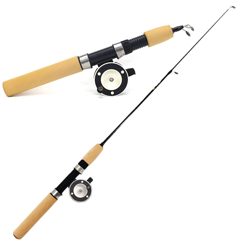 Ice Fishing Rod Ultra Short Telescopic Winter Fishing Rod Fishing Rod