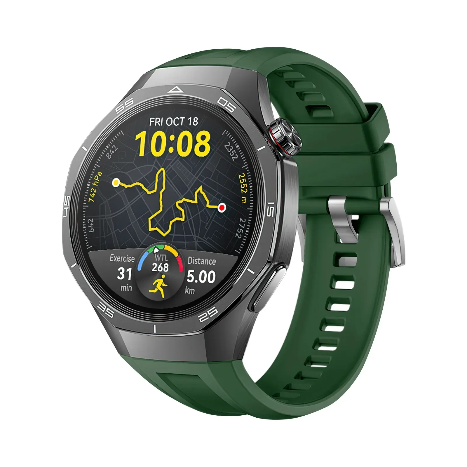 22mm Silicone Sports Watch Strap - Soft and Durable Band