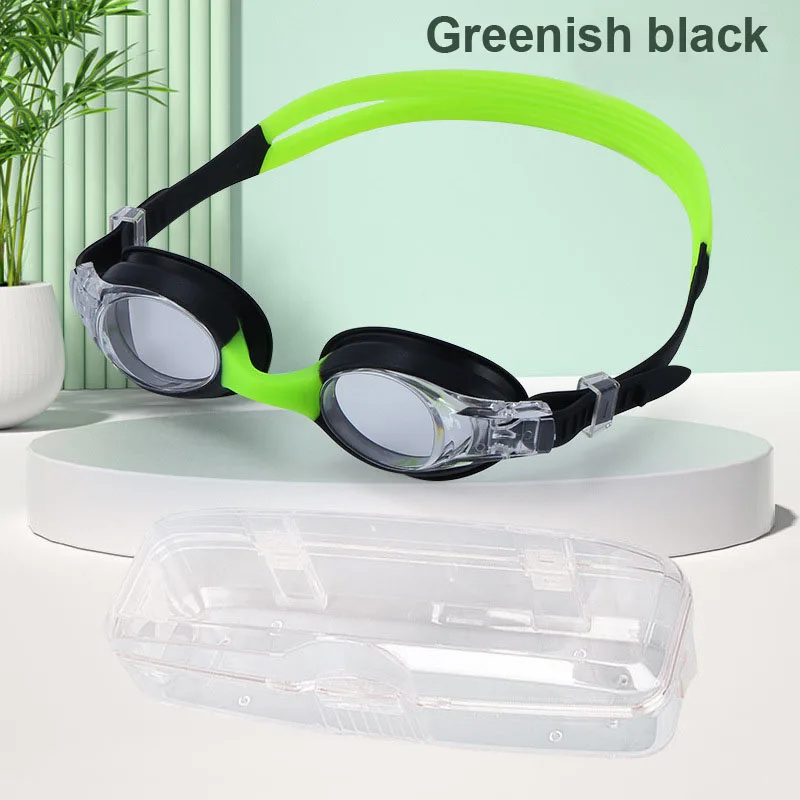 hd anti fog simple fashion swimming goggles children s mixed color swimming goggle youth outdoor swimming equipment HD anti-fog simple fashion swimming goggles Children's mixed color swimming goggle  youth outdoor swimming equipment