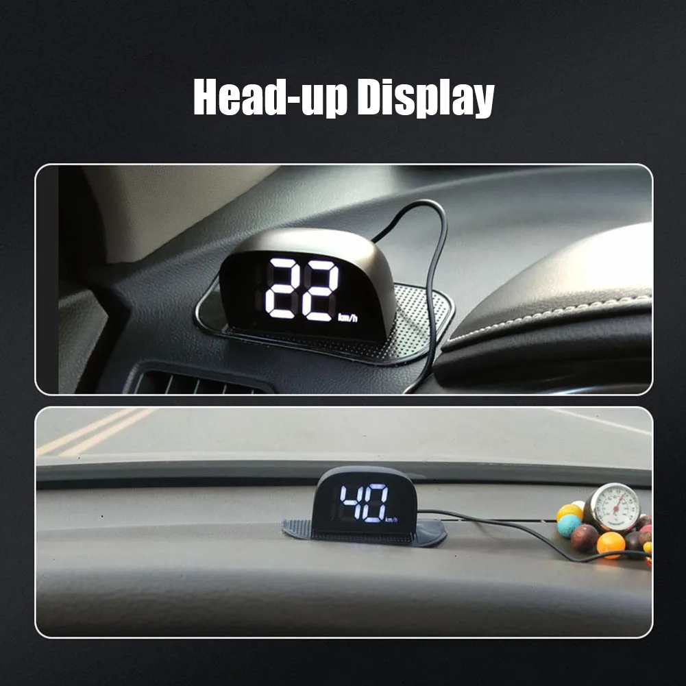 ڵ GPS HUD 5V USB  ÷  ӵ,  , ÷  ÷  Ʈ, KMH/MPH ڵ ׼