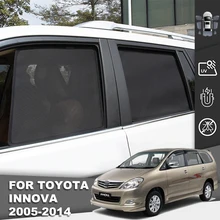 

For Toyota INNOVA 2005-2014 Magnetic Car Sunshade Front Windshield Door Mesh Frame Curtain Side Window Sun Visor Vehicle Cover