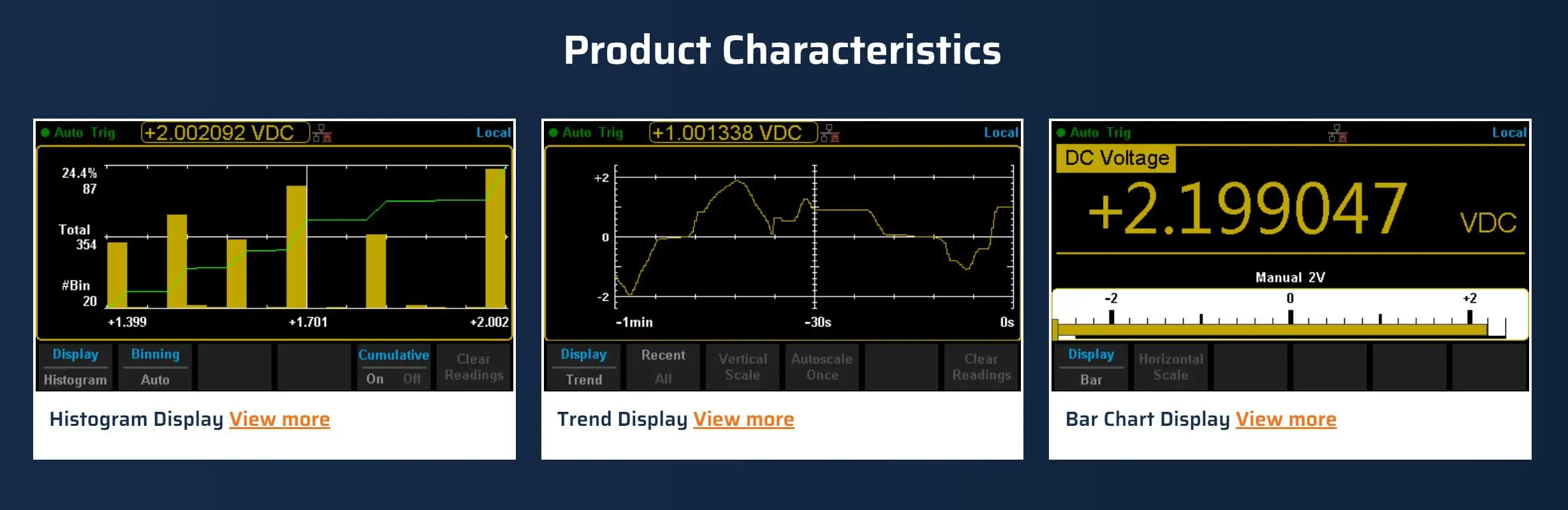SIGLENT SDM3065X 6 ½ Digits Dual-Display Digital Multimeters