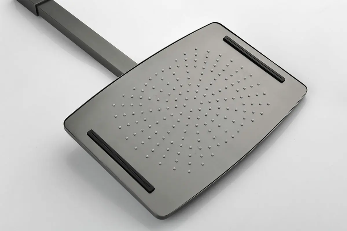 Description Picture 3 of item2024 New Shower Faucet All copper embedded concealed shower set, concealed shower system, constant temperature button switch