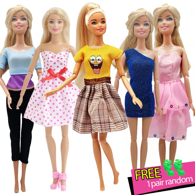 D'origine Barbie Poupée Vêtements Accessoires D'été Tendance Costume Robe  Garde-robe Pour 30cm 1/6 Poupées Vêtements Enfants Jouets Pour Filles Tenue  - Poupées Accessoires - AliExpress