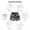 Bathing Suit Kiss Band Board Shorts Summer Rock Band Hawaii Board Short Pants Males Pattern Sportswear Fast Dry Swim Trunks 5