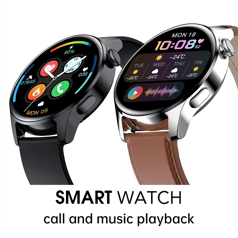 Huawei-Reloj Inteligente Xiaomi para Hombre y mujer, accesorio de pulsera  resistente al agua con Bluetooth, llamadas, GT3, 2022 - AliExpress