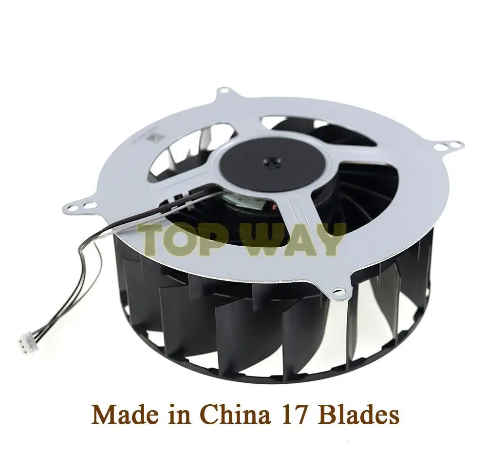 Substituição Ventilador de Refrigeração Interno Ps5 17 Lâminas para Consoles Ps5 Feito em China Foxconn Ventilador Mais Frio 1pc Dc12v 1.75a