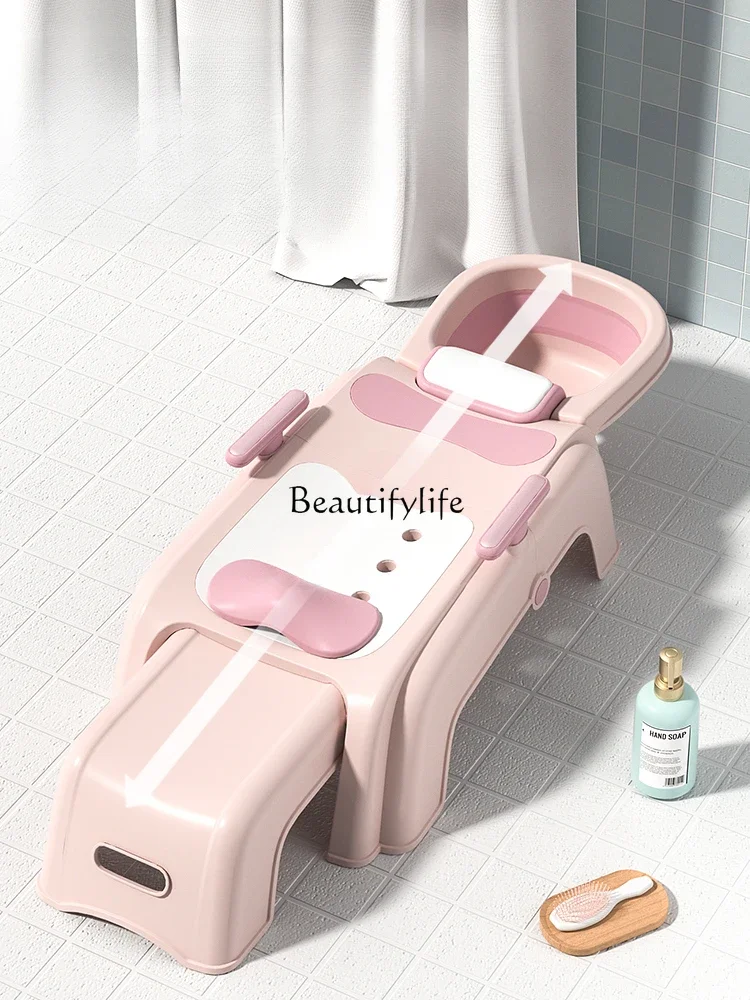 Shampoo Recliner Artifact Adult Shampoo Chair Foldable Household