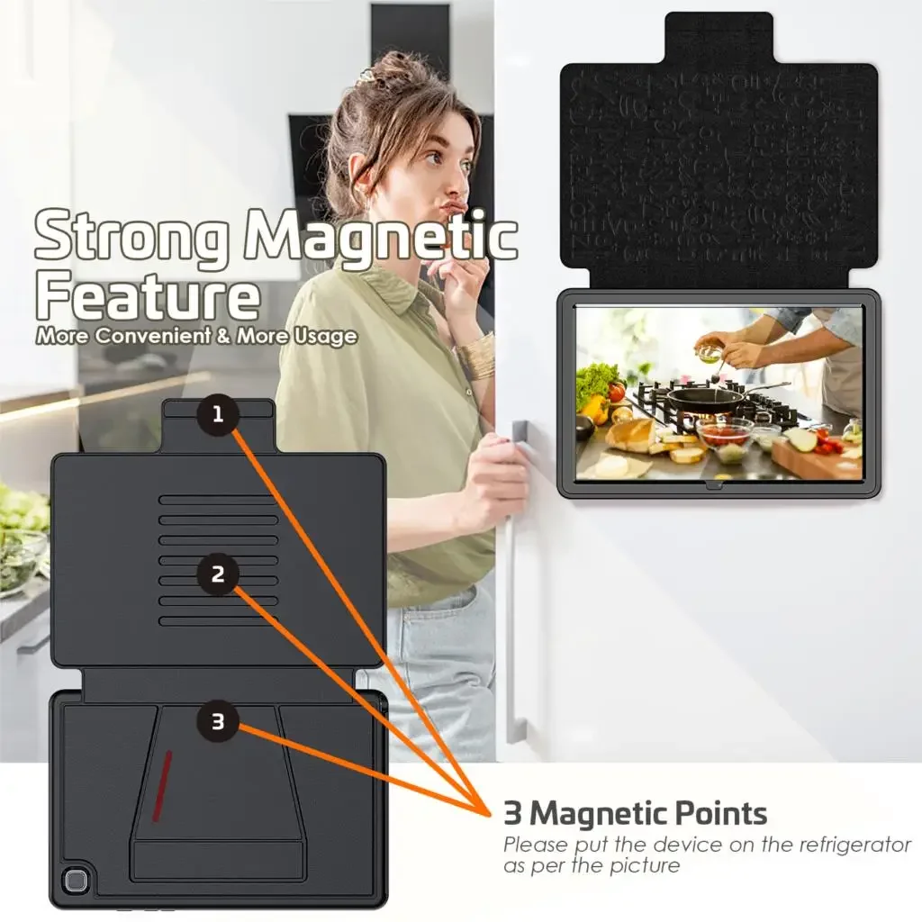 Enhanced Shockproof Smart Stand Tablet Cover