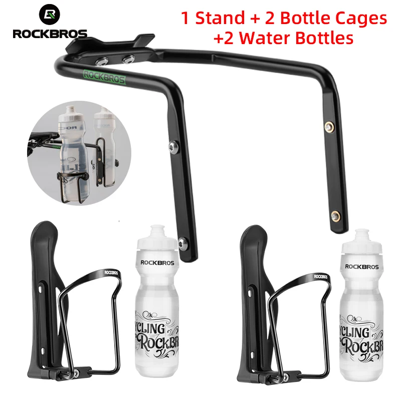 ROCKBROSBicycleWaterBottleCageAluminumAlloyCyclingWaterCup