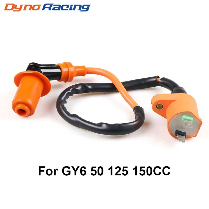 

Motorcycle Modified High Voltage Pack Ignition Coil Suitable for Gy6 Engine 50cc/125cc/150cc