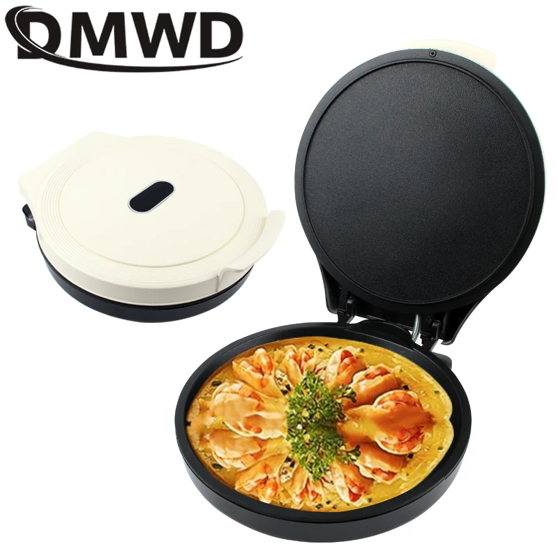 DMWD Electric Baking Pan Double Sided Heating Non-stick Coating Crepe Maker Pizza Bake Grill Pancake Griddle Heating Skillet 2