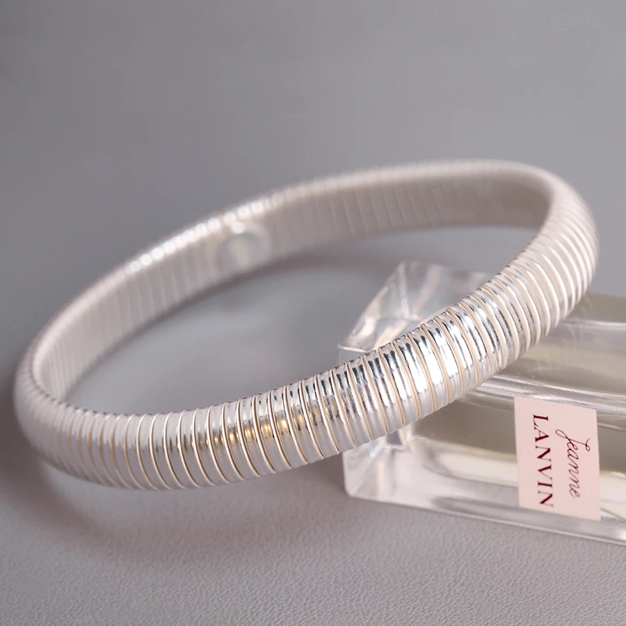 MIQIAO 925 Sterling Silver Italian Luxury Bracelet Women Micro Elasticity Bangles For Women s Hand Bracelets