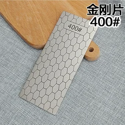 Diamond Stone Knife Sharpener for Kitchen - Premium Sharpening and Grinding Tool (400)