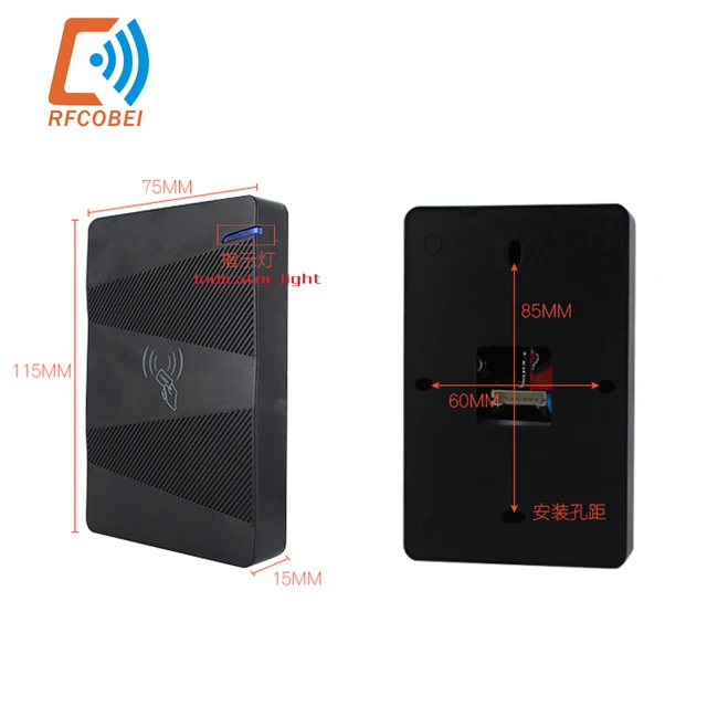 IP68 Fully Waterproof 13.56MHZ NFC RFID Standalone Access Control System Door Lock Opener Keyboard System Outdoor Use 5