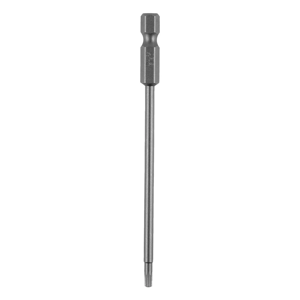 Sechskantschaft, Magnetkopf-Torx-Schraubendreher, Bit aus legiertem Stahl, 100 mm, T7/8/9/10/15/20/25/27/30/40, manipulationssicherer Stern für Sicherheit – Detail 34