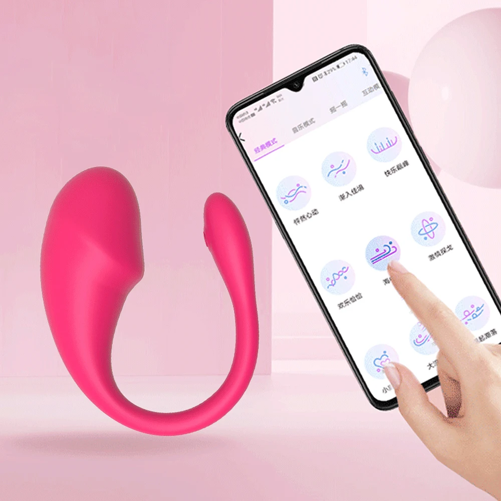 Sex Toys Wireless Bluetooth G Spot Dildo Vibrator for Women APP Remote Control