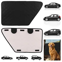 2Pcs Waterproof Car Door Cover for Dog Pet Anti-Scratch Car Interior Cover Washable Car Door Protect Mats for Vehicle Door Guard