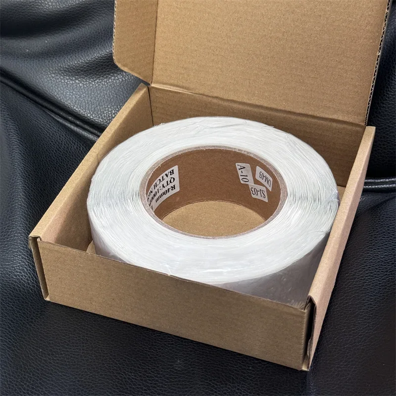 1000Pcs RF 8.2MHz Diameter 40mm round Soft Label with Coated paper for variety store, White bar code for clothing shop