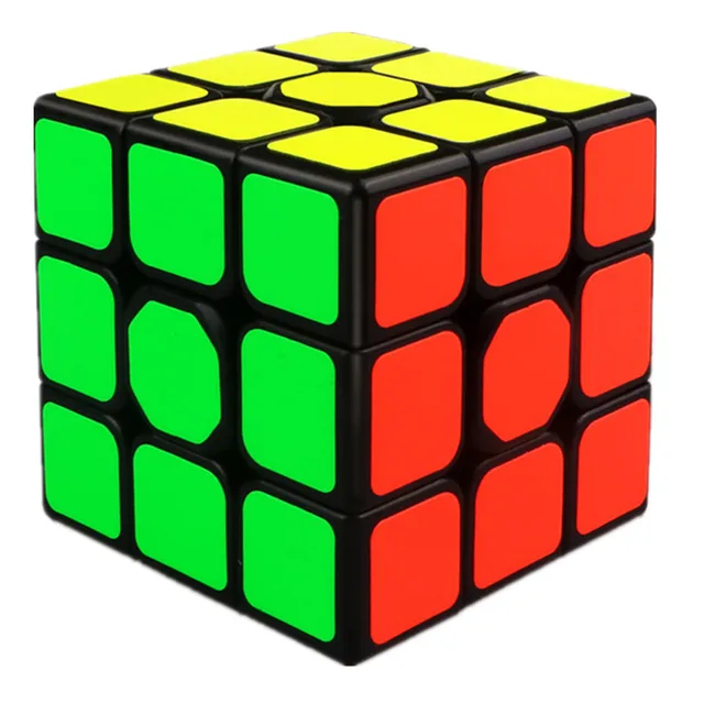 3x3x3 Magic Speed Cube Colorful Twisted Puzzle Cubes Professional Developing Intelligence Toy Educational 3x3 Cube For Children 6