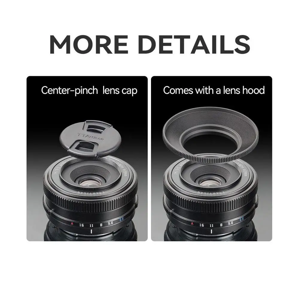 14mm F3.5 X-Mount APS-C Auto Focus Lightweight Prime Lens for Fujifilm Fuji X-Mo