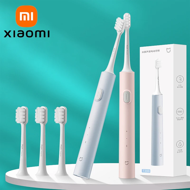  XIAOMI MIJIA T200 Sonic Electric Toothbrush USB Rechargeable For Teeth Whitening Ultrasonic Vibrator Toothbrushe IPX7 Waterproof 