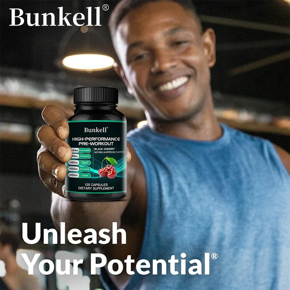 Bunkell Pre Workout Amino Acid Energy Boost