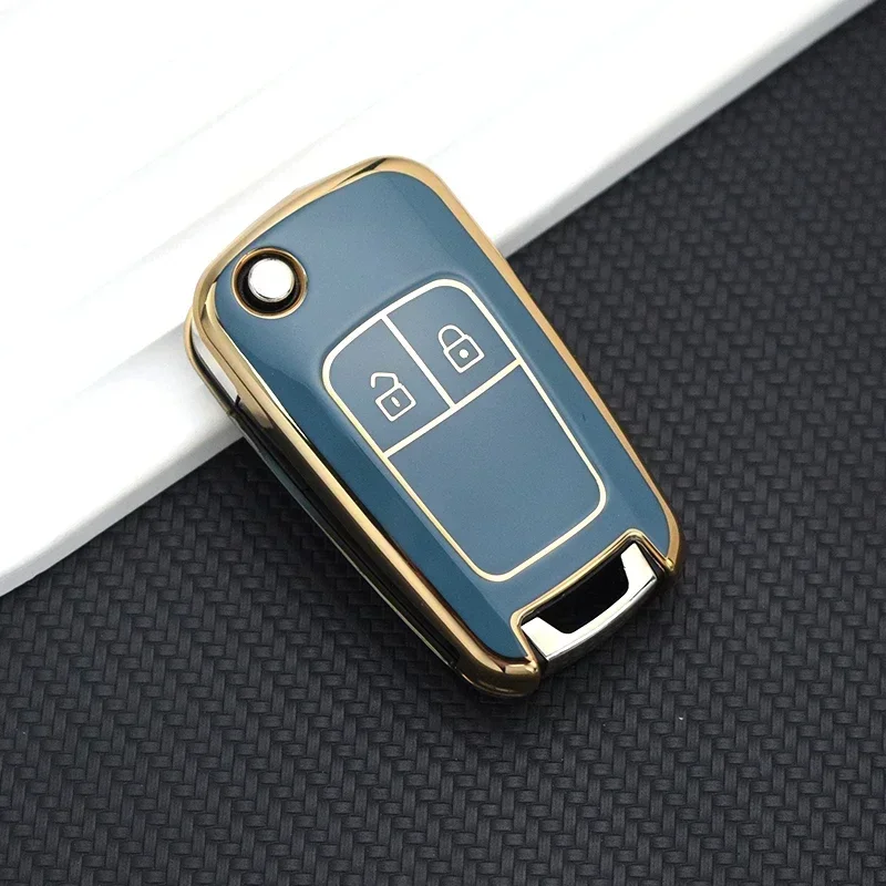 For Chevrolet Cruze Malibu TPU Car Smart Key Shell Cover Fob - Main Image