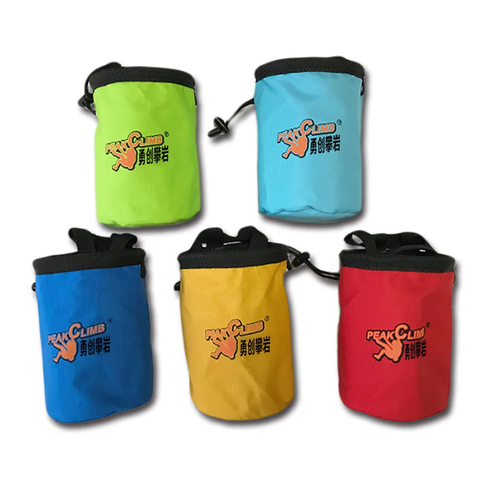 Outdoor / Indoor Climbing Powder Bag Adjustable Belt Waist Bag Rock