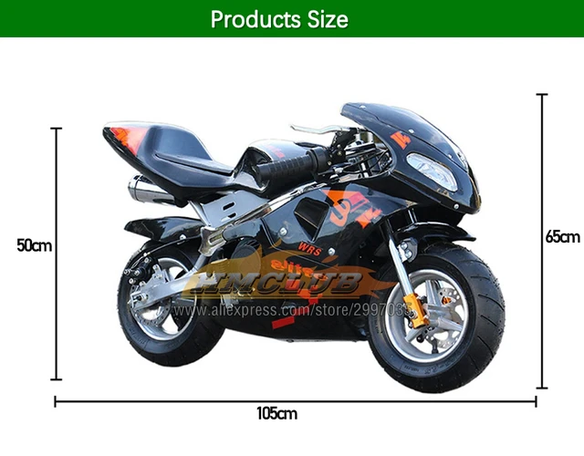 2Stroke Mini Motorcycle Small Buggy 49CC 50CC Scooter Superbike Moto Bikes  Gasoline Adult Child ATV Off-road Vehicle Autocycle