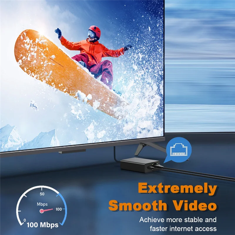 마이크로 USB 네트워크 카드 이더넷 어댑터, 마이크로 USB-100M 네트워크 카드, 4K 파이어 TV 스틱 이더넷 스위치 라우터용