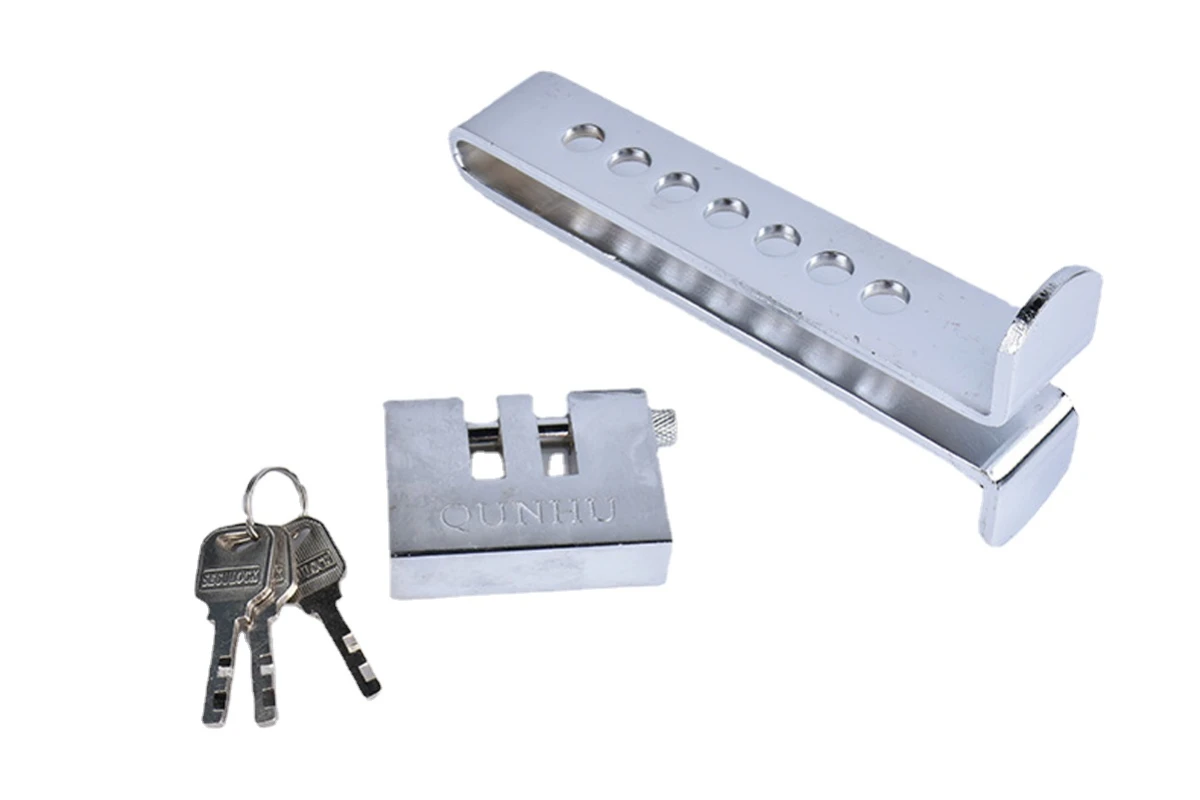 Car Clutch Lock Universal Auto Brake Pedal Lock Throttle Accelerator Security Steel Stainless Anti-Theft Tool Pedal