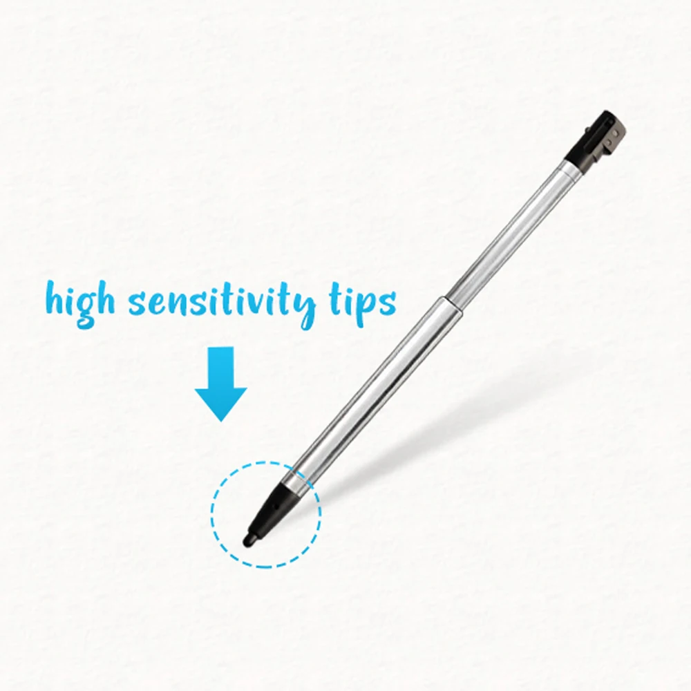 DSi Metal Stylus 1 Pc Retractable Replacement Pen Compatible with Nintendo DSi 4in1 Combo touch pen stylus pen Multi Color for NDSi